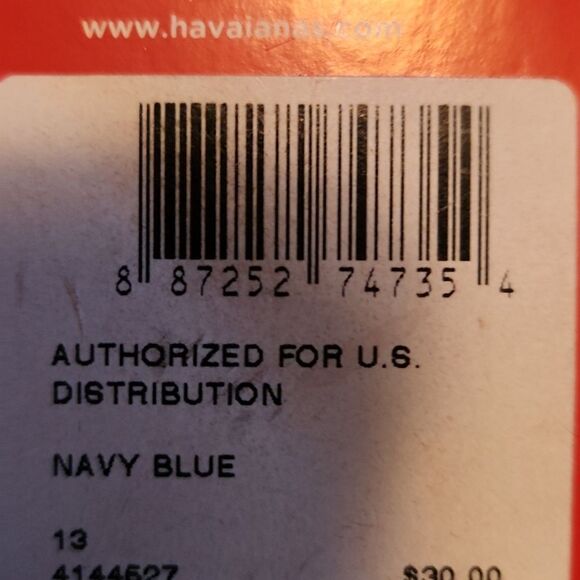 Havaianas Dragon Flip Flops Slippahs 13. NWT - Picture 8 of 8